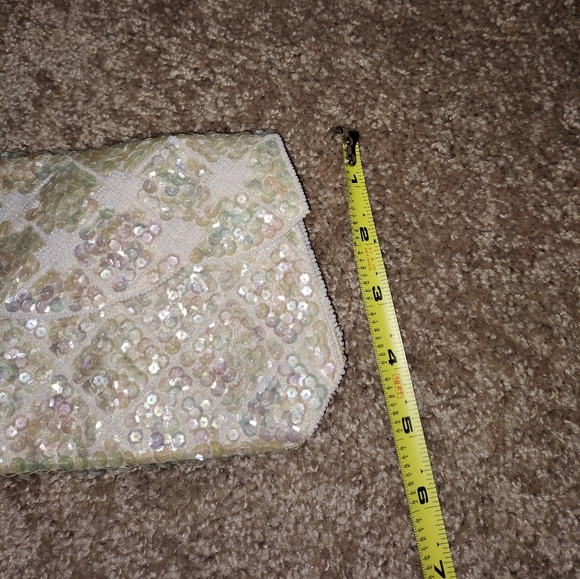 ⭐3 for$15Vintage ivory purse/ clutch - Picture 7 of 8